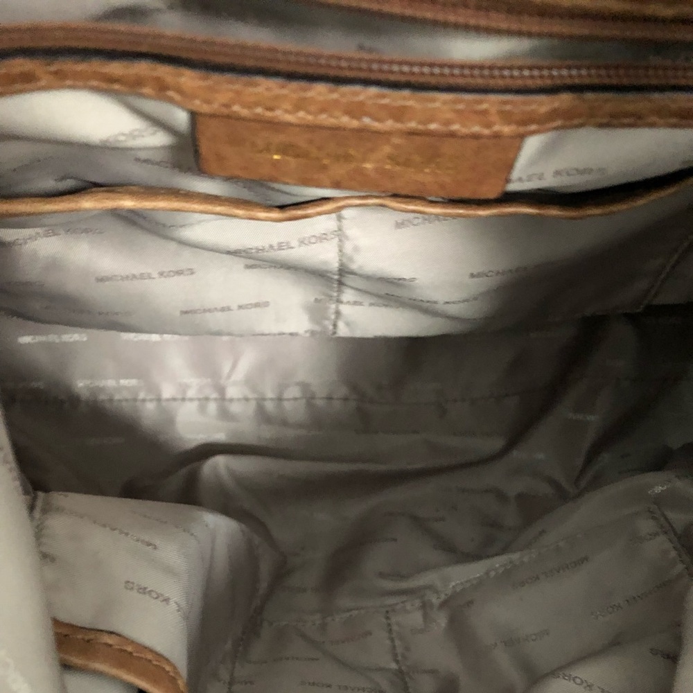 MK leather purse